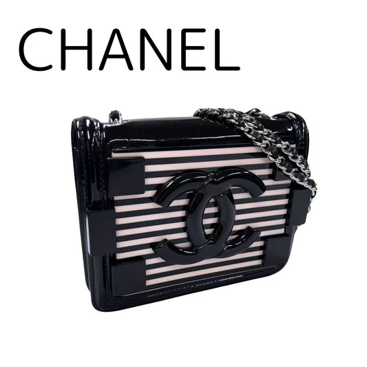 CHANEL  レゴボーイ チェーンショルダーバッグ