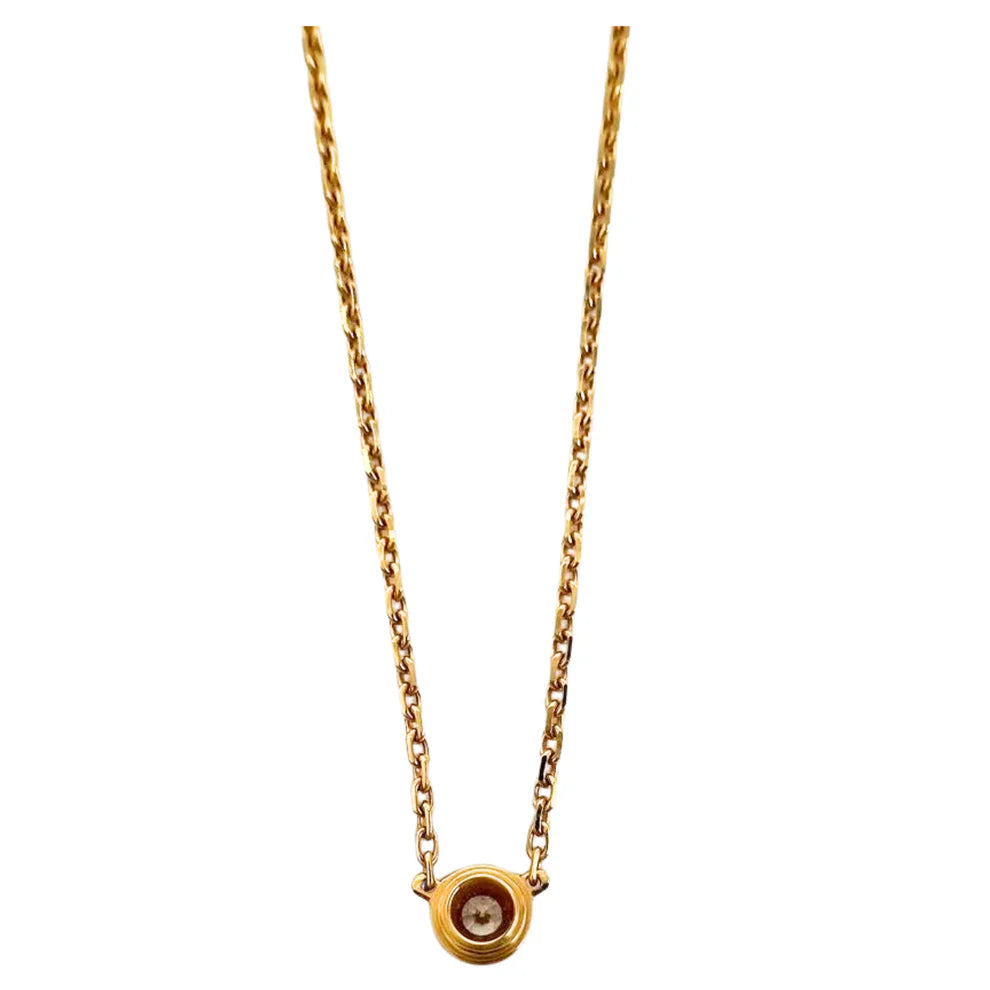 Cartier 750 カルティエ ダムール ネックレス XS