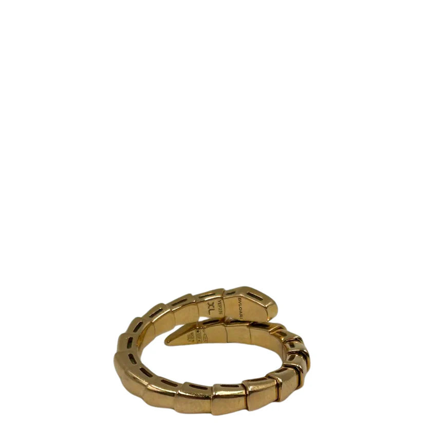 BVLGARI 750PG ゴールド セルペンティ ヴァイパー リング #16