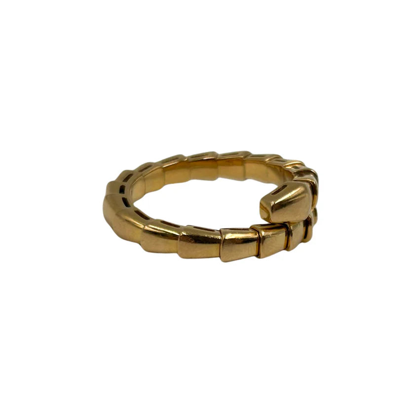 BVLGARI 750PG ゴールド セルペンティ ヴァイパー リング #16