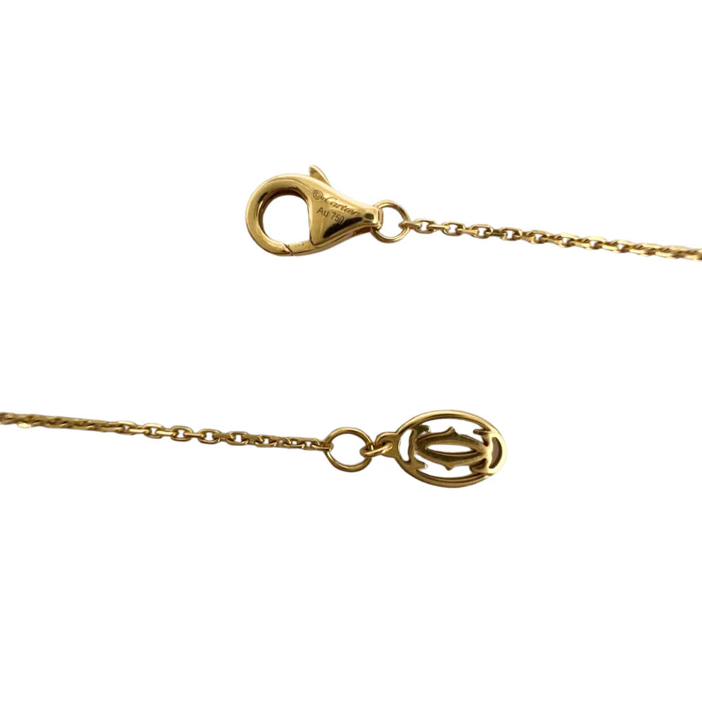 Cartier 750 カルティエ ダムール ネックレス XS