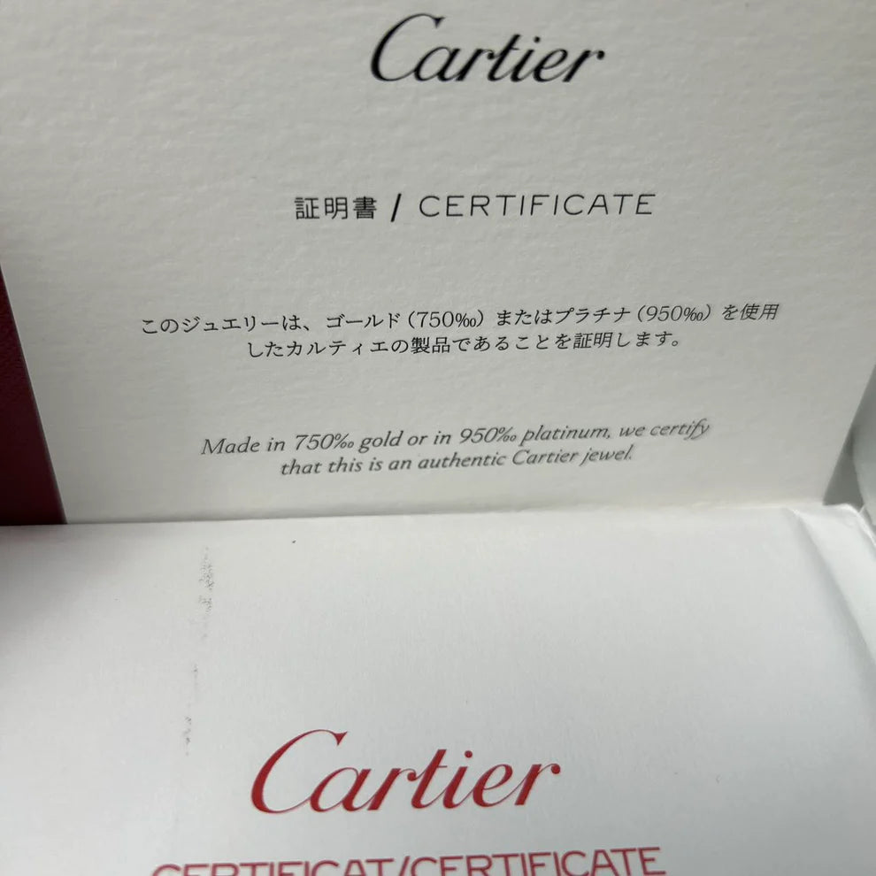 Cartier 750 カルティエ ダムール ネックレス 3.0G