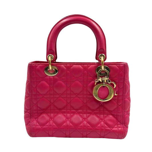 Christian Dior レディディオール カナージュ ハンドバッグ