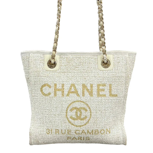 CHANEL ドーヴィル PM" チェーン トートバッグ