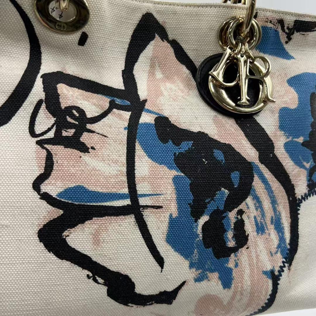 CHRISTIAN DIOR  バッグ 2way トート キャンバス